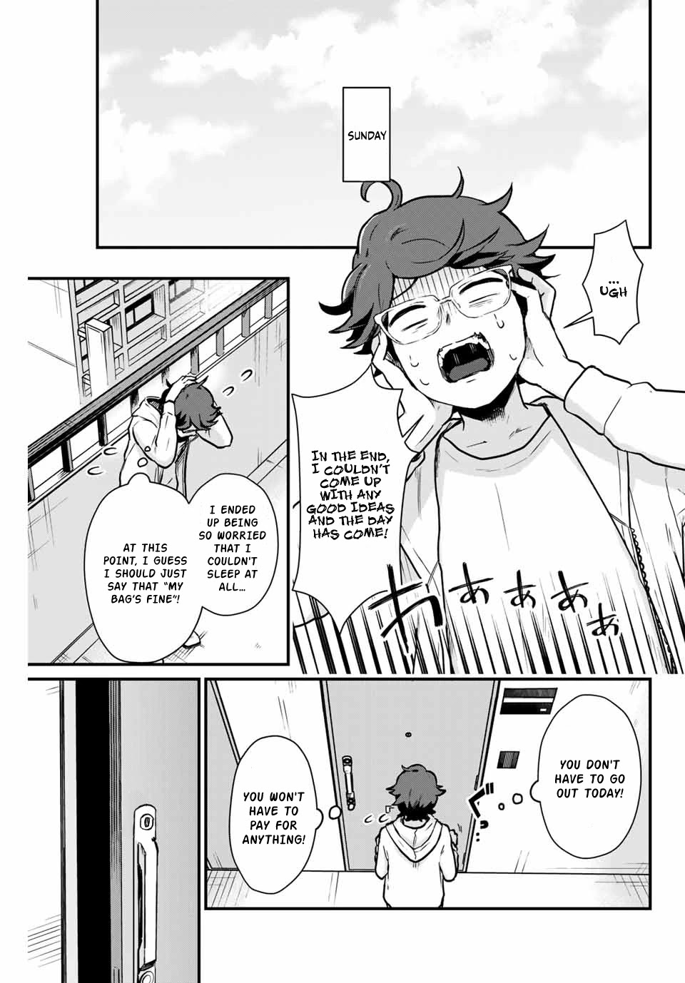 Next door Kuroki-san is dangerous when she drinks Chapter 5 page 4 - Chapter 5: Going out in sober
