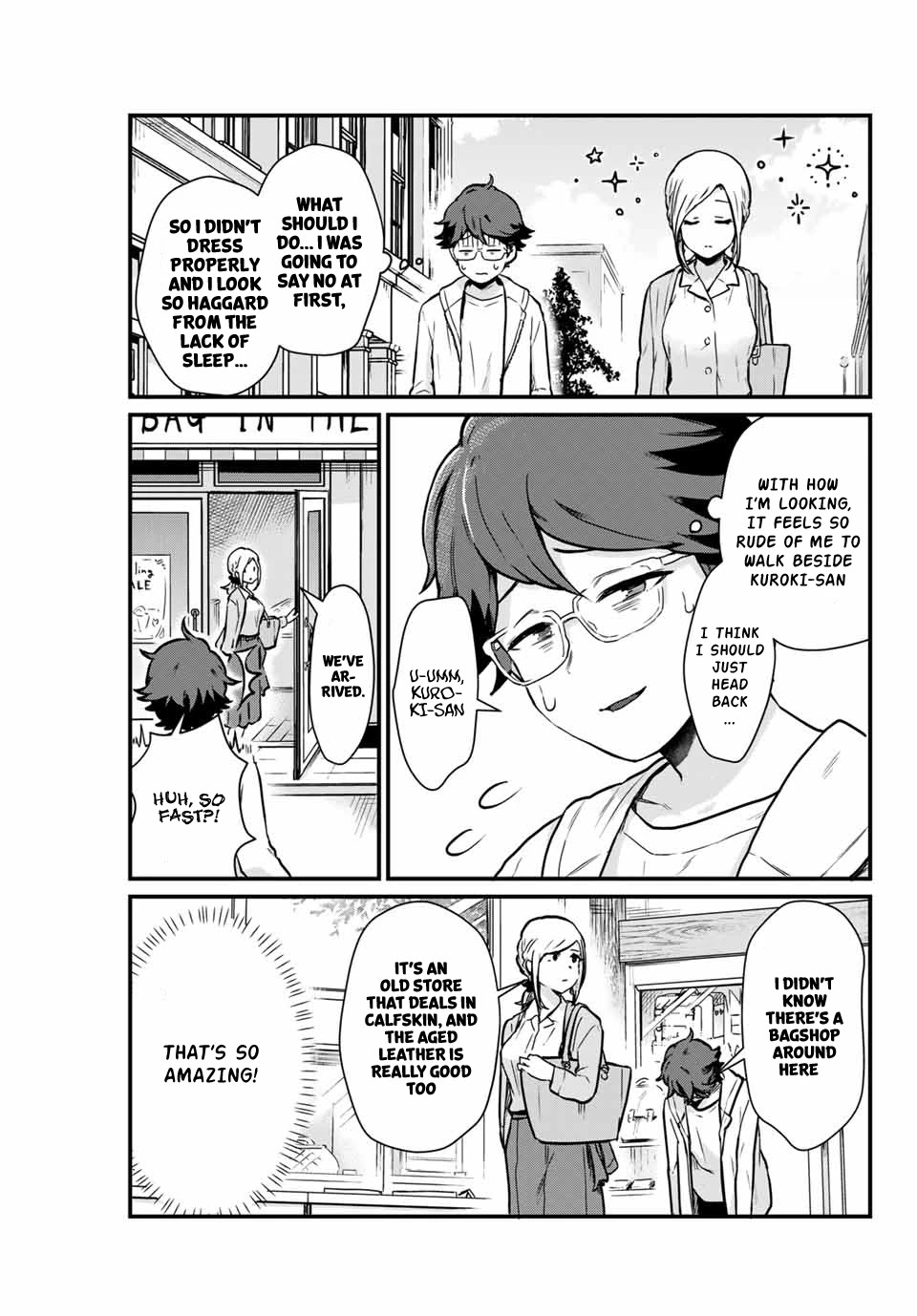Next door Kuroki-san is dangerous when she drinks Chapter 5 page 6 - Chapter 5: Going out in sober