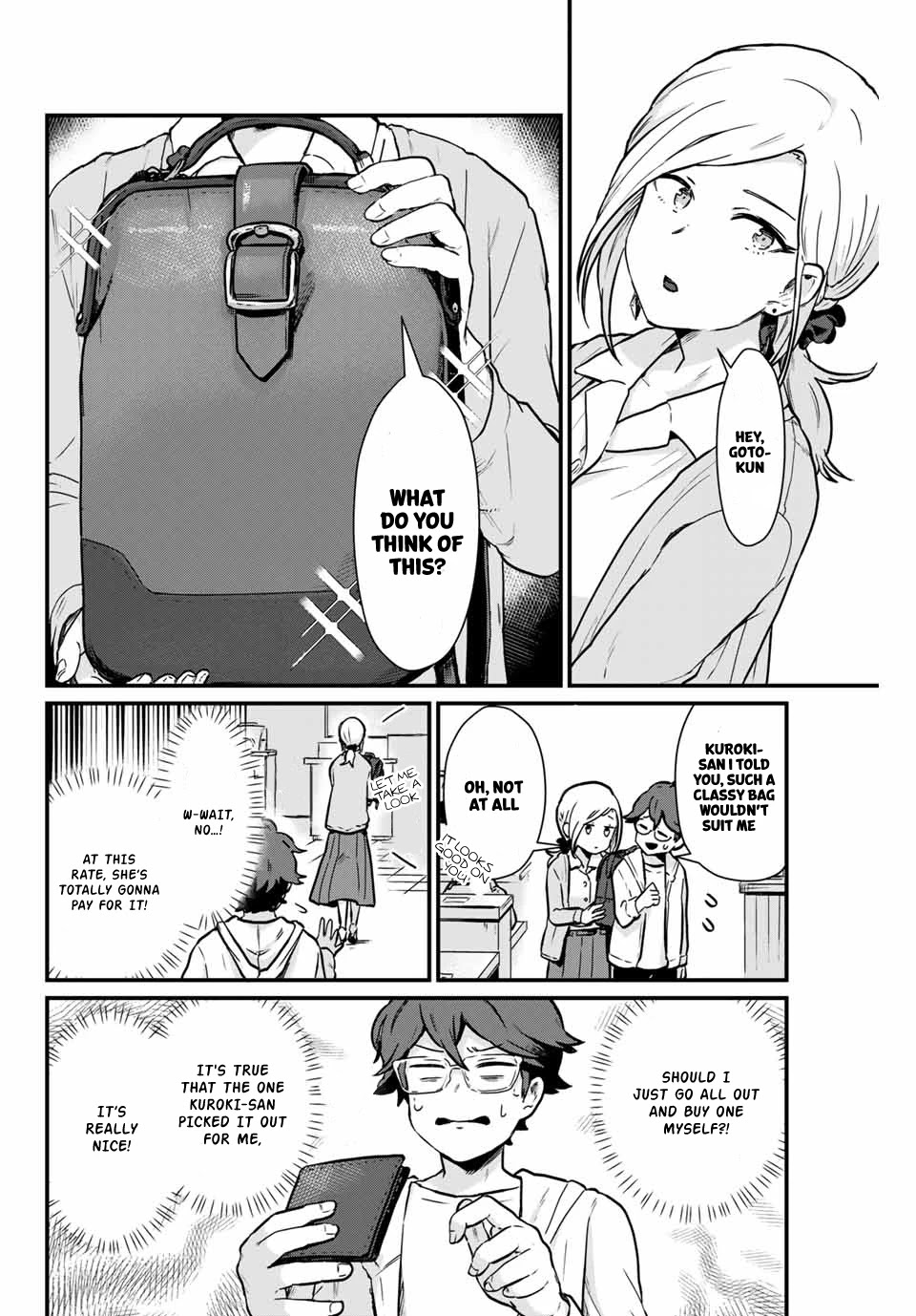 Next door Kuroki-san is dangerous when she drinks Chapter 5 page 9 - Chapter 5: Going out in sober