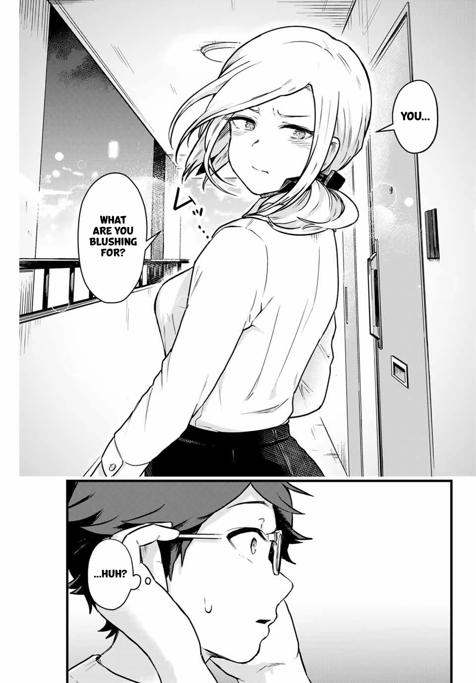 Next door Kuroki-san is dangerous when she drinks Chapter 7 page 12 - Chapter 7: The girl who stepped on a mine