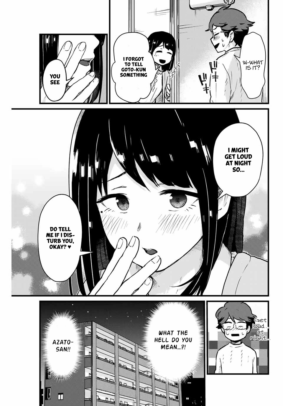 Next door Kuroki-san is dangerous when she drinks Chapter 7 page 14 - Chapter 7: The girl who stepped on a mine