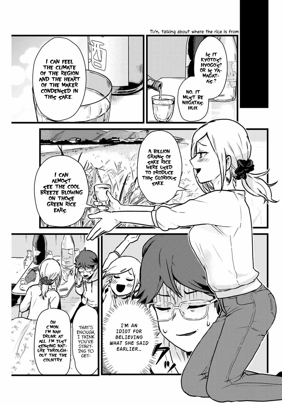 Next door Kuroki-san is dangerous when she drinks Chapter 8 page 10 - Chapter 8: Never get drunk at welcome parties