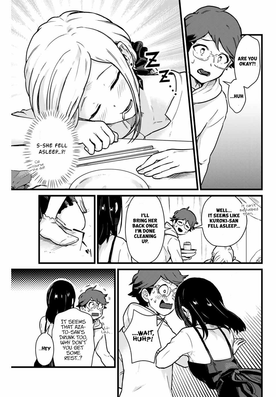 Next door Kuroki-san is dangerous when she drinks Chapter 8 page 14 - Chapter 8: Never get drunk at welcome parties