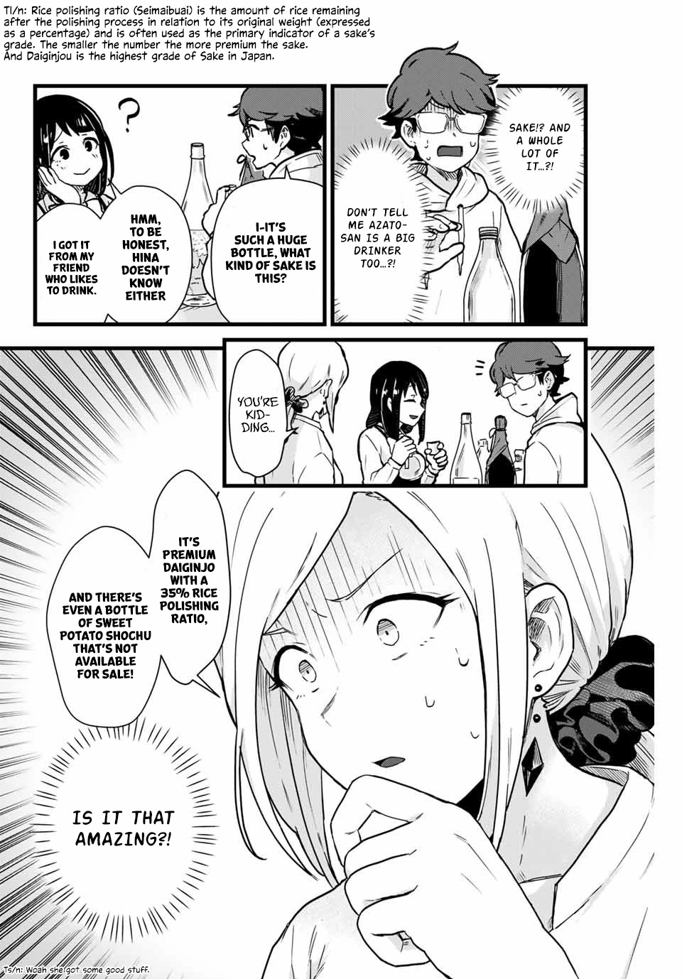 Next door Kuroki-san is dangerous when she drinks Chapter 8 page 7 - Chapter 8: Never get drunk at welcome parties