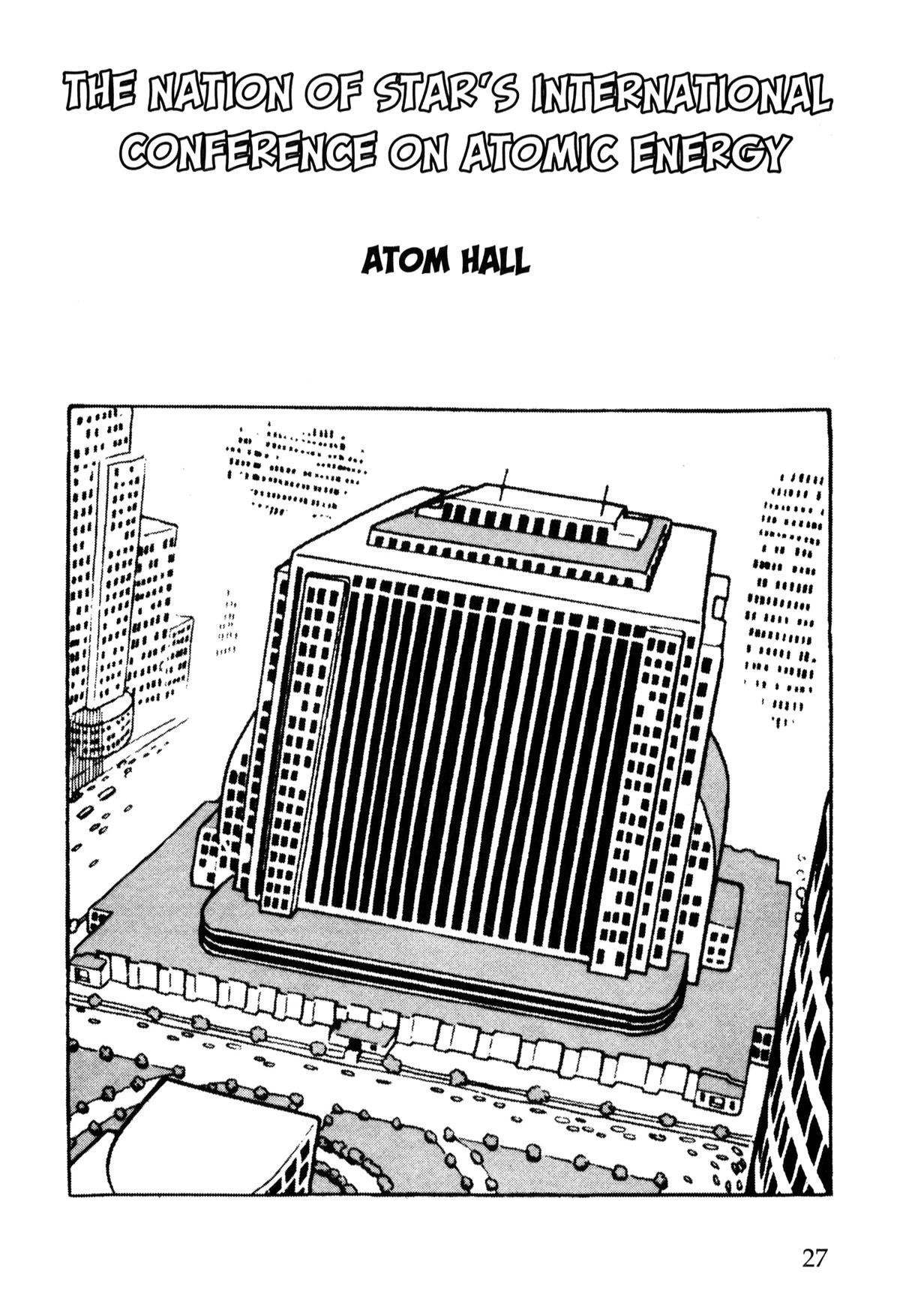 Nextworld Chapter 3 page 1 - Chapter 3: The Nation of Star's International Conference on Atomic Energy.