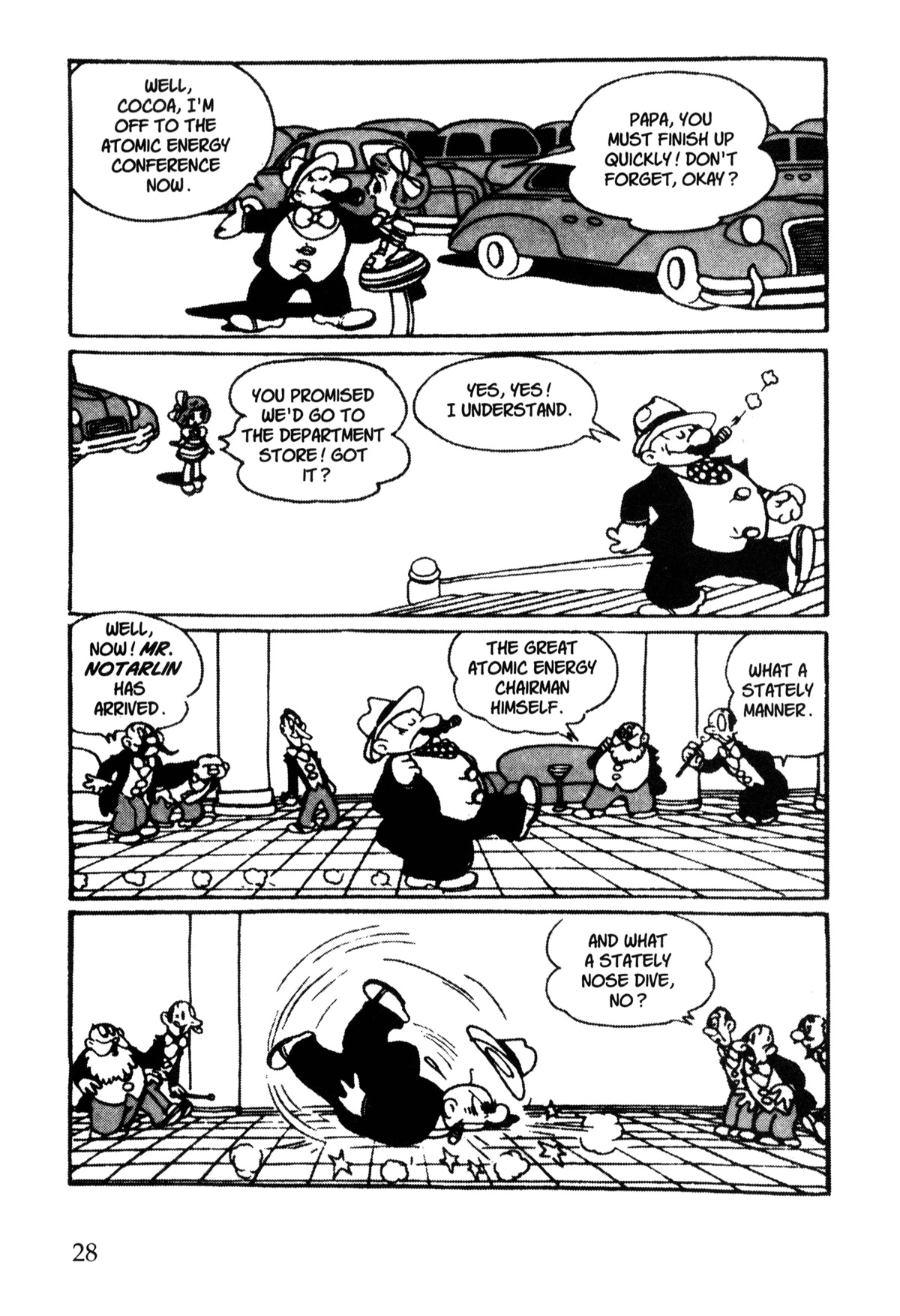 Nextworld Chapter 3 page 2 - Chapter 3: The Nation of Star's International Conference on Atomic Energy.