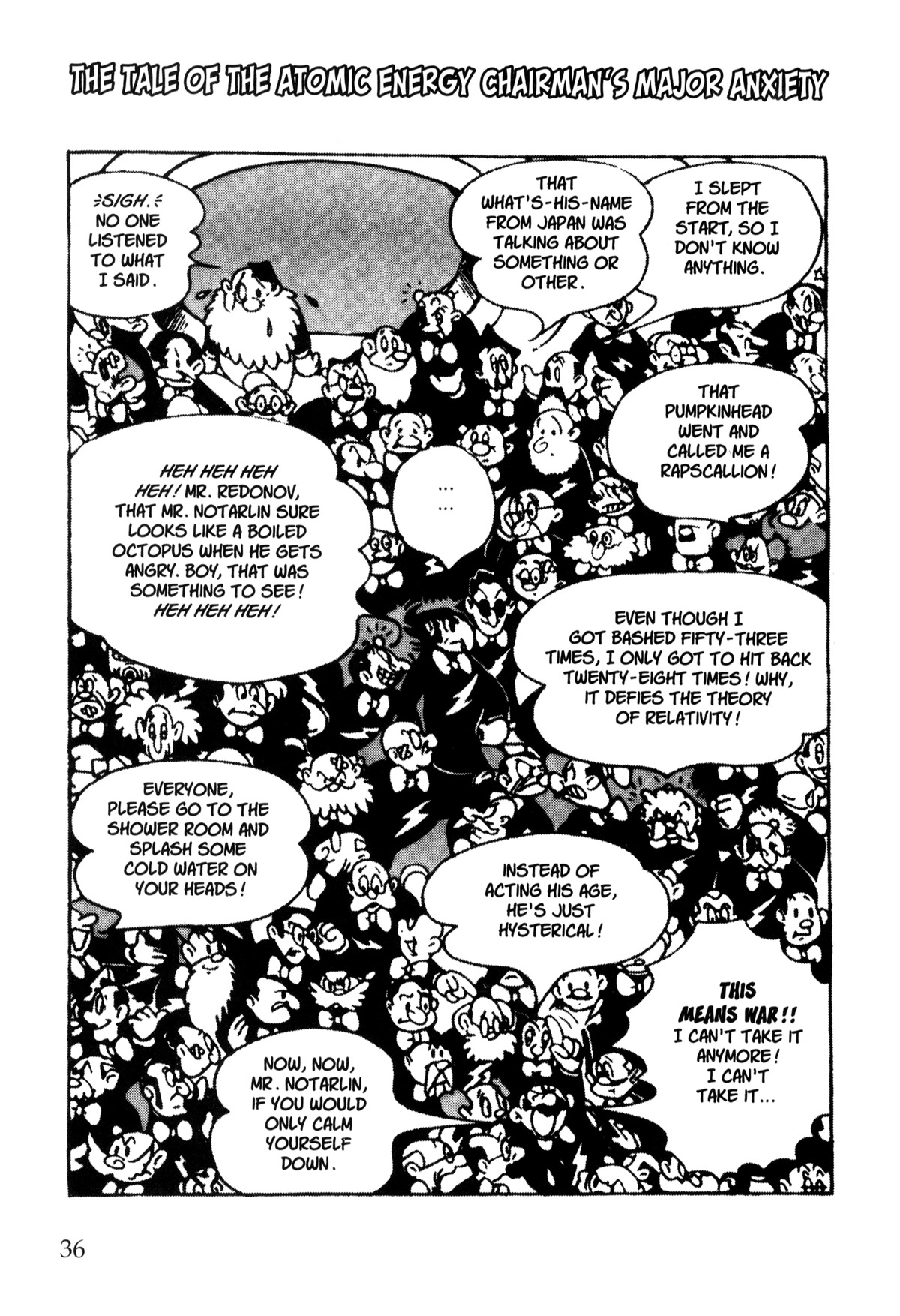 Nextworld Chapter 4 page 1 - Chapter 4: The Tale of the Atomic Energy Chairman's Major Anxiety