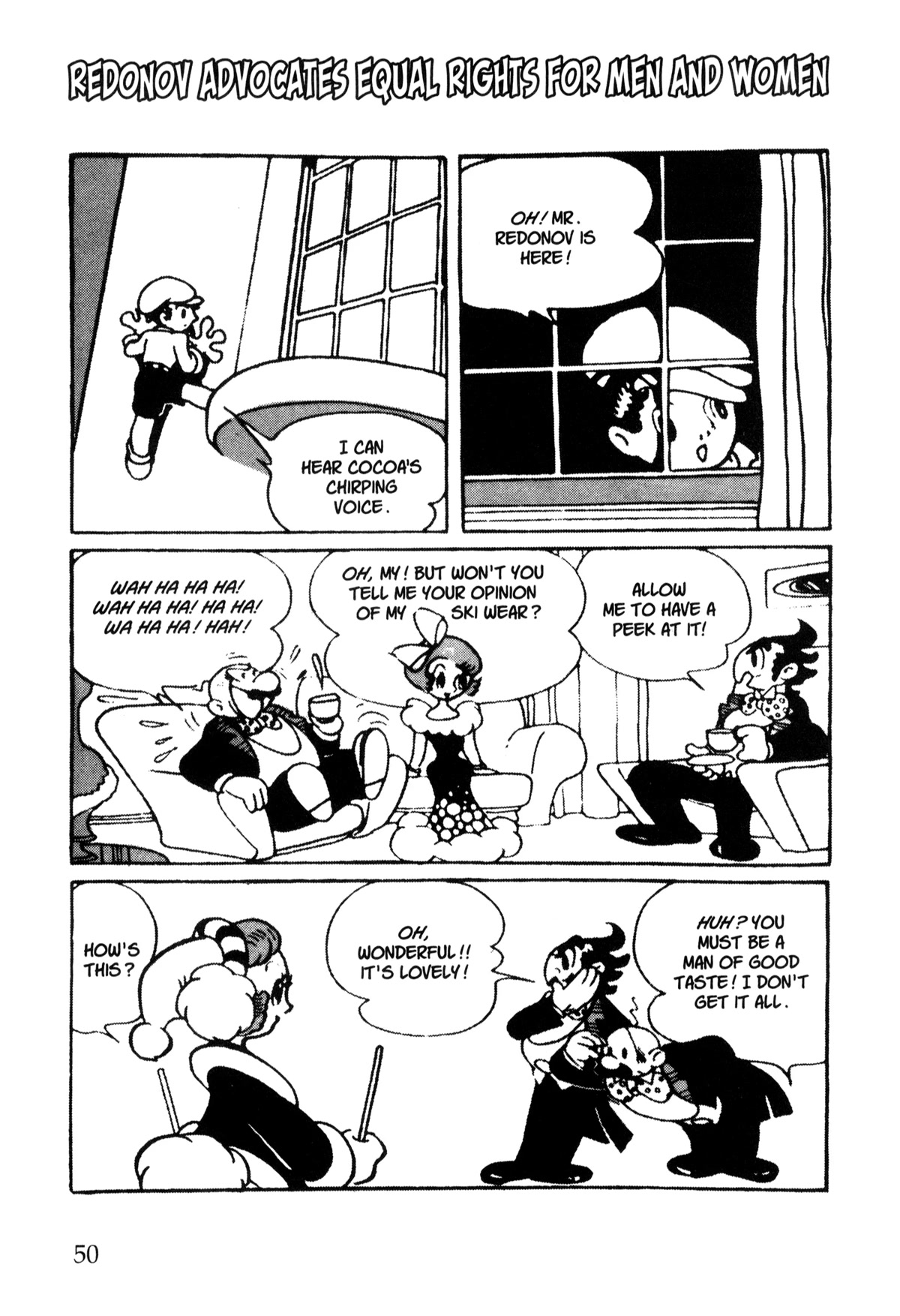 Nextworld Chapter 6 page 1 - Chapter 6: Rednov Advocates Equal Rights for Men and Women