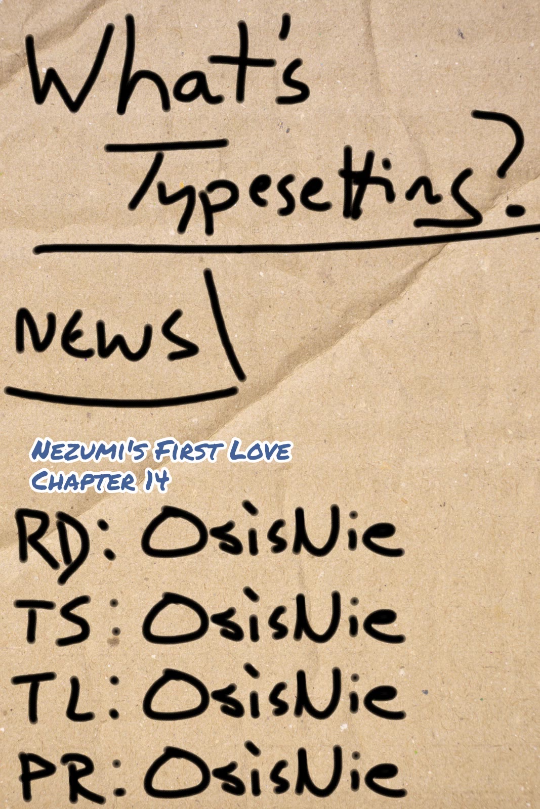 Nezumi's First Love Chapter 14 page 22 - Chapter 14: Unidentified.