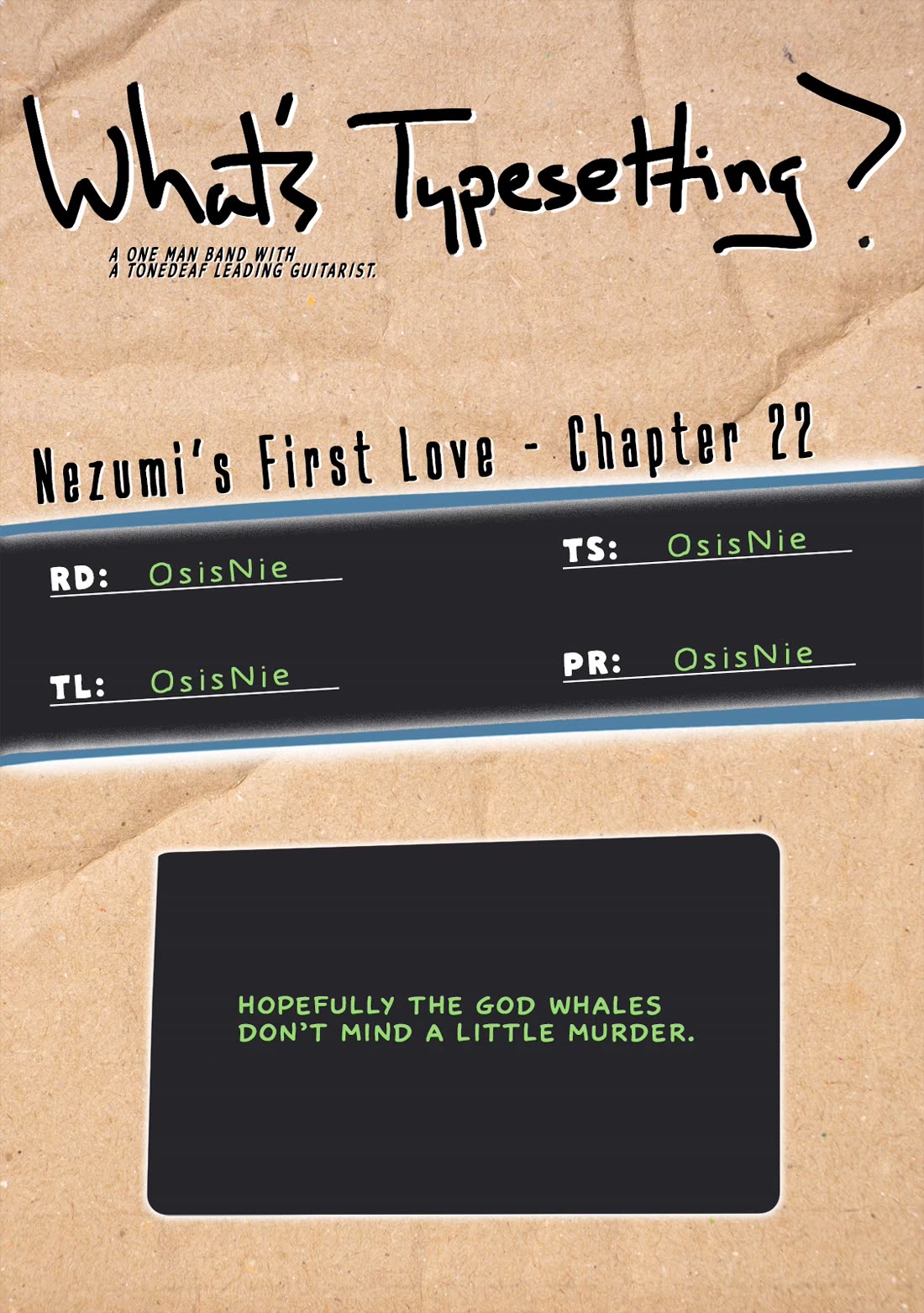 Nezumi's First Love Chapter 22 page 24 - Chapter 22: Messiah.
