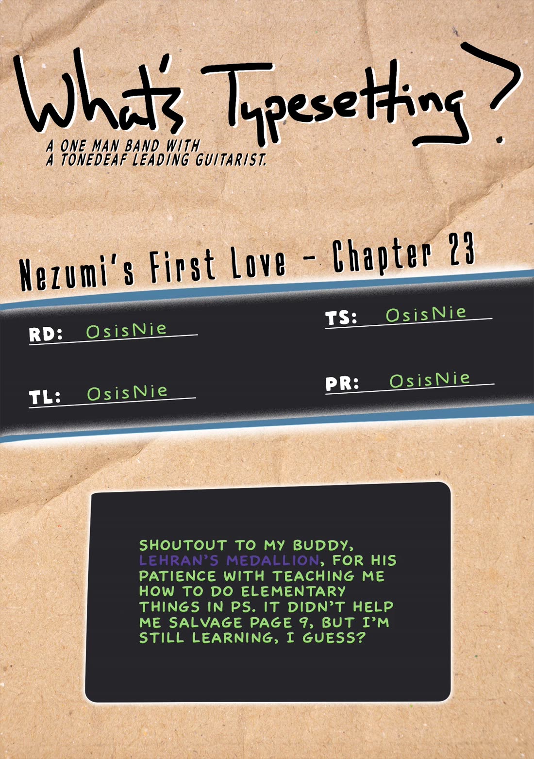 Nezumi's First Love Chapter 23 page 20 - Chapter 23: Hey...