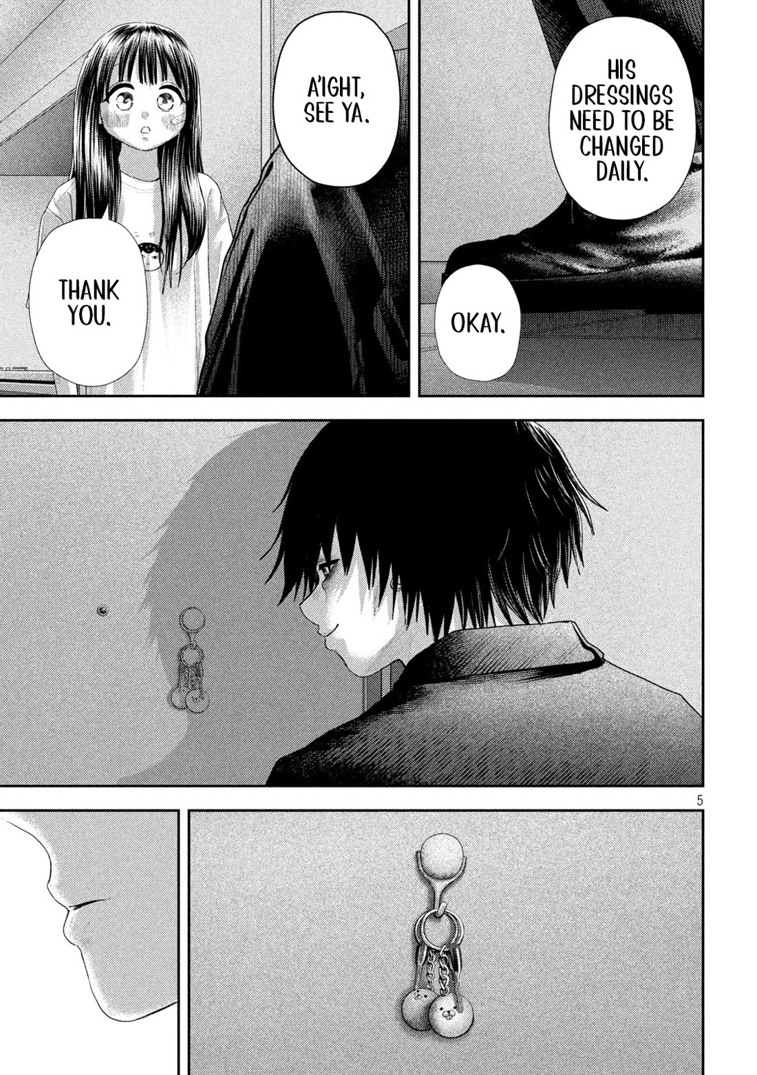 Nezumi's First Love Chapter 27 page 5 - Chapter 27: Wounds.