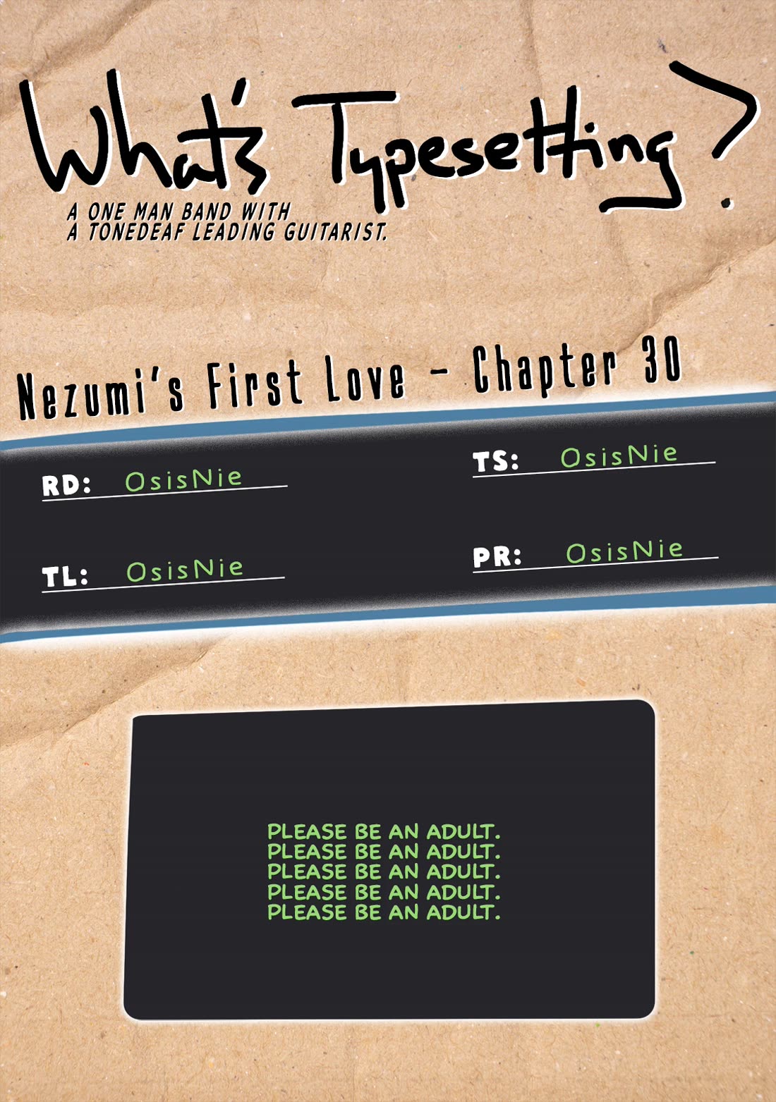 Nezumi's First Love Chapter 30 page 23 - Chapter 30: Love Hotel.