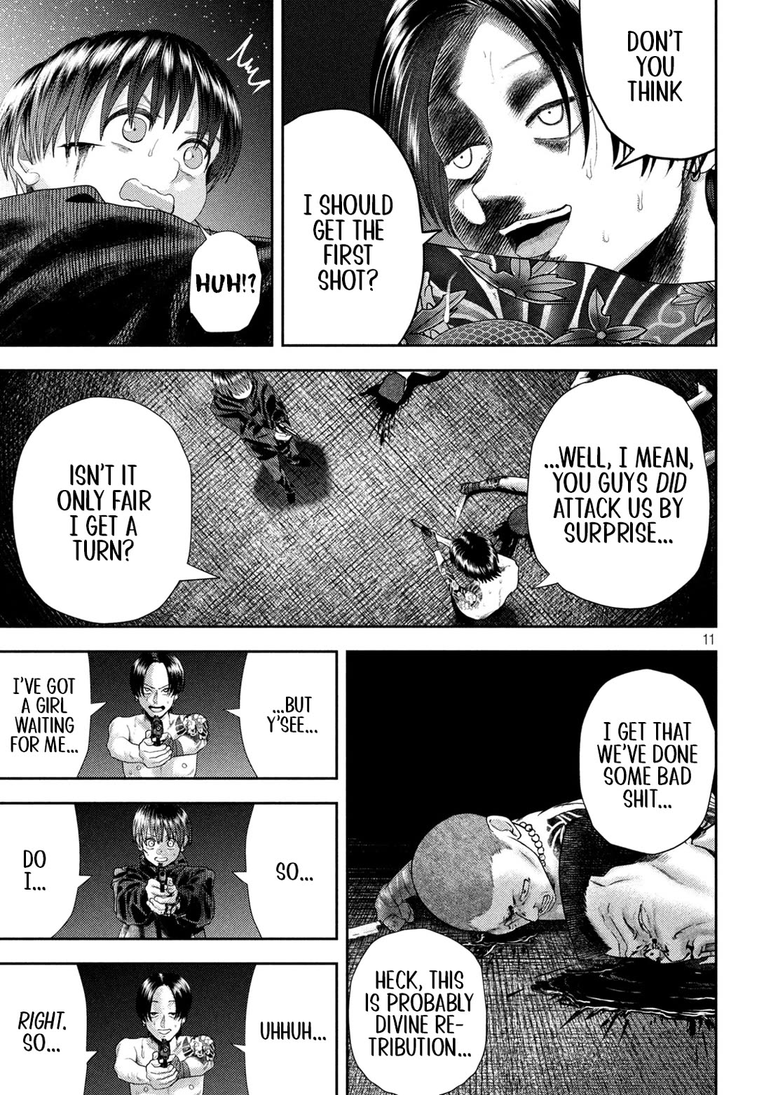 Nezumi's First Love Chapter 33 page 11 - Chapter 33: Eggs, daikon, shirataki...