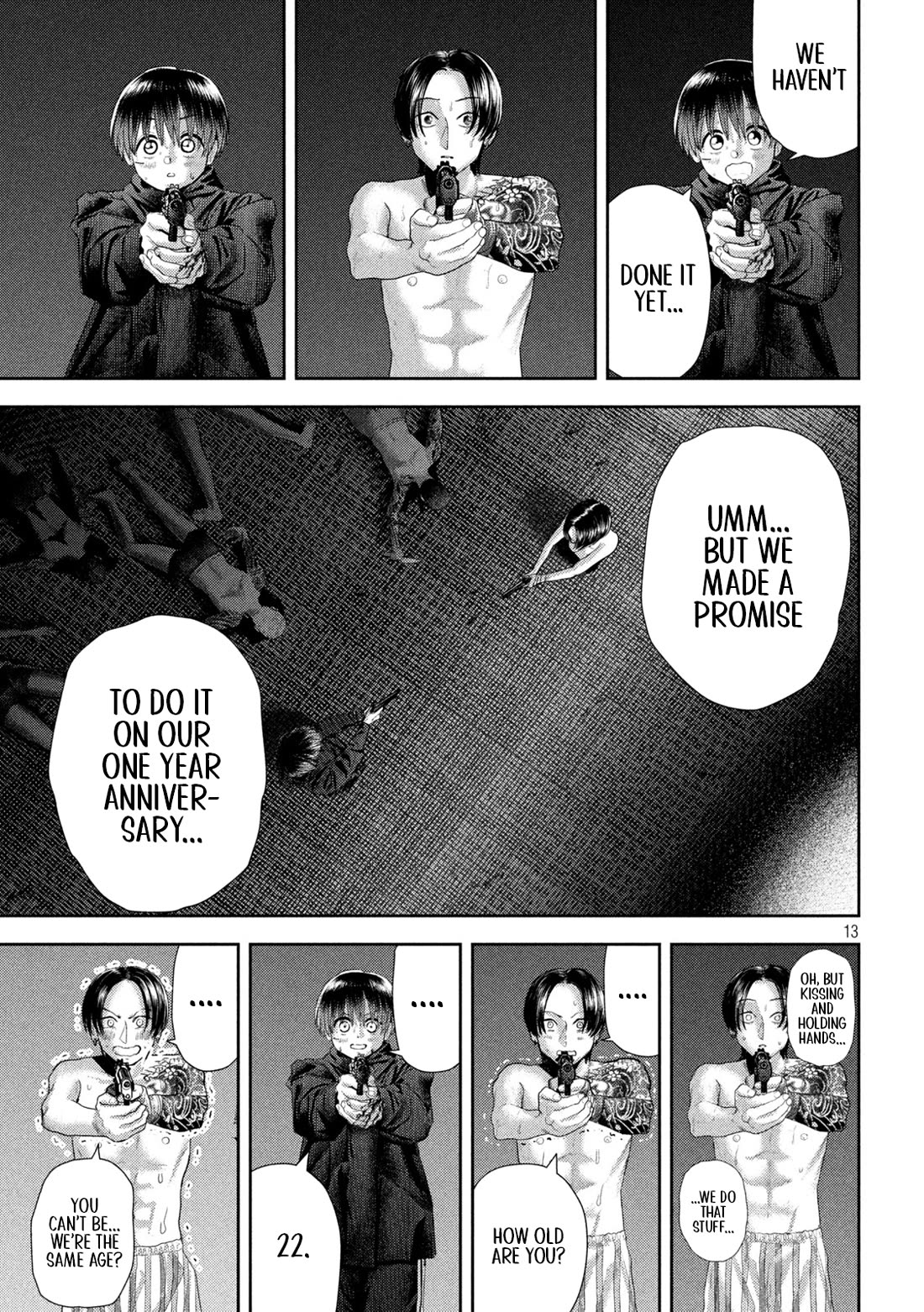 Nezumi's First Love Chapter 33 page 13 - Chapter 33: Eggs, daikon, shirataki...
