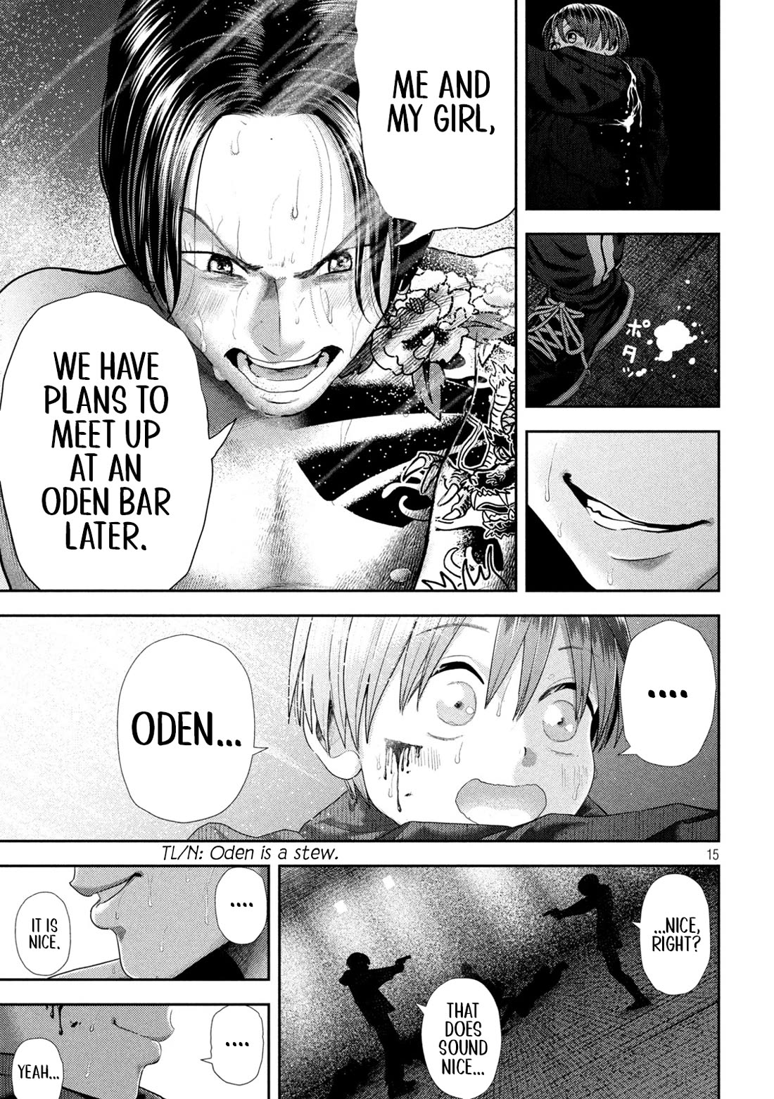 Nezumi's First Love Chapter 33 page 15 - Chapter 33: Eggs, daikon, shirataki...