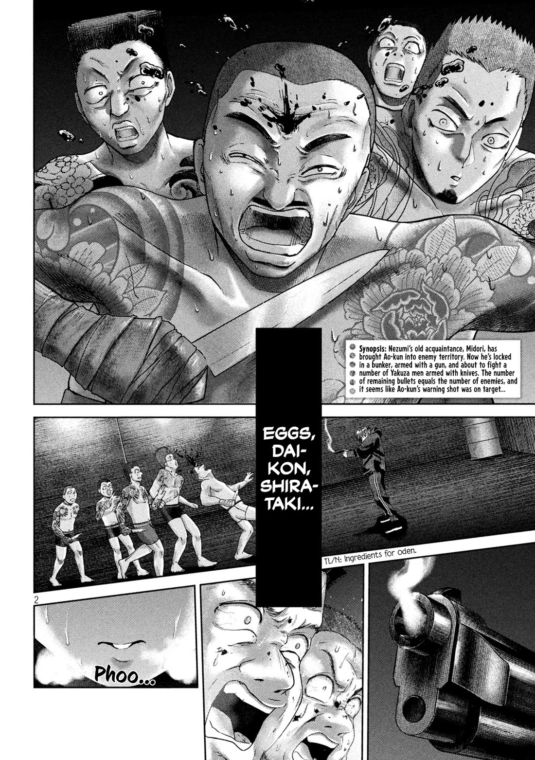 Nezumi's First Love Chapter 33 page 2 - Chapter 33: Eggs, daikon, shirataki...