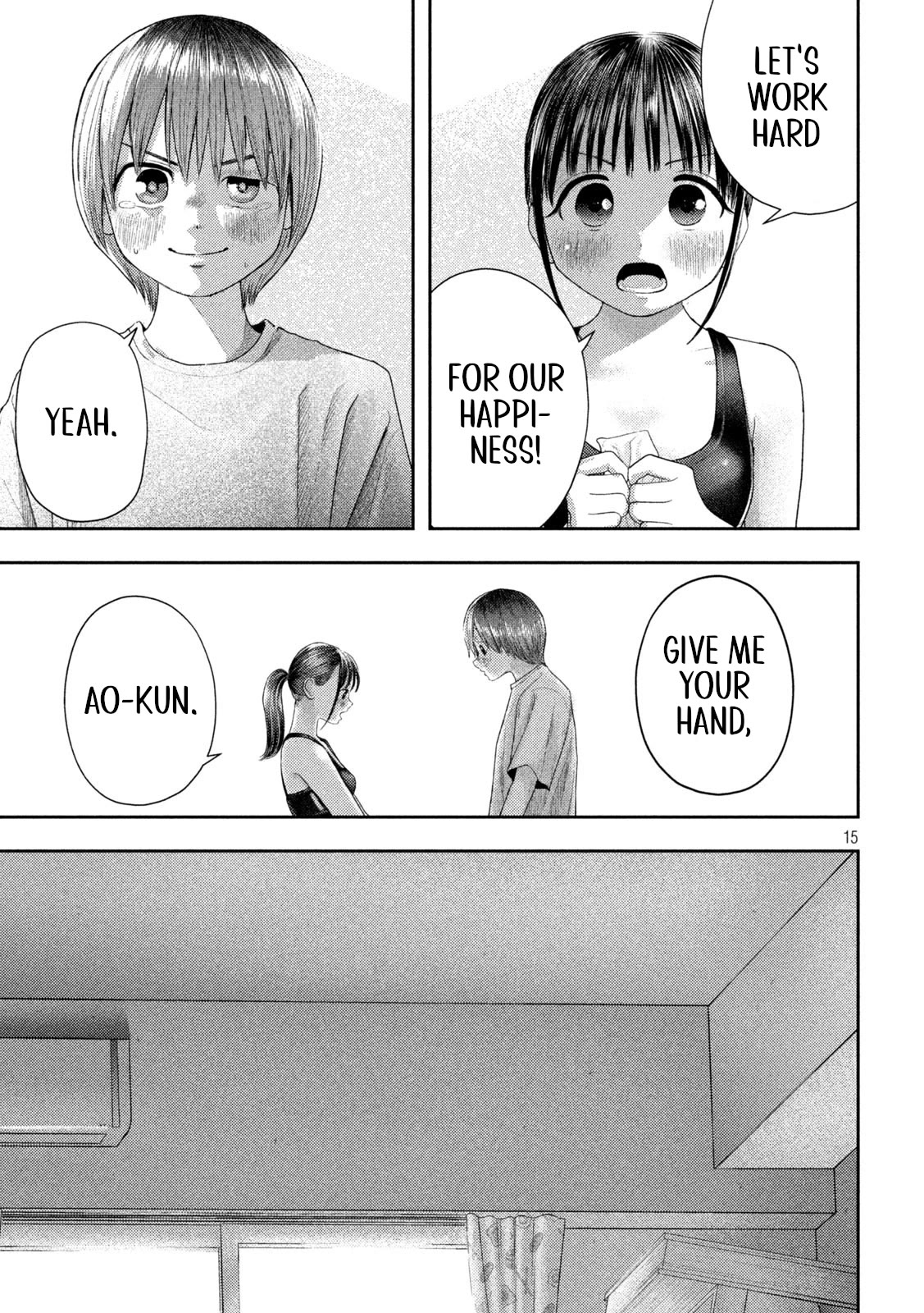 Nezumi's First Love Chapter 4 page 15 - Chapter 4: Happiness.