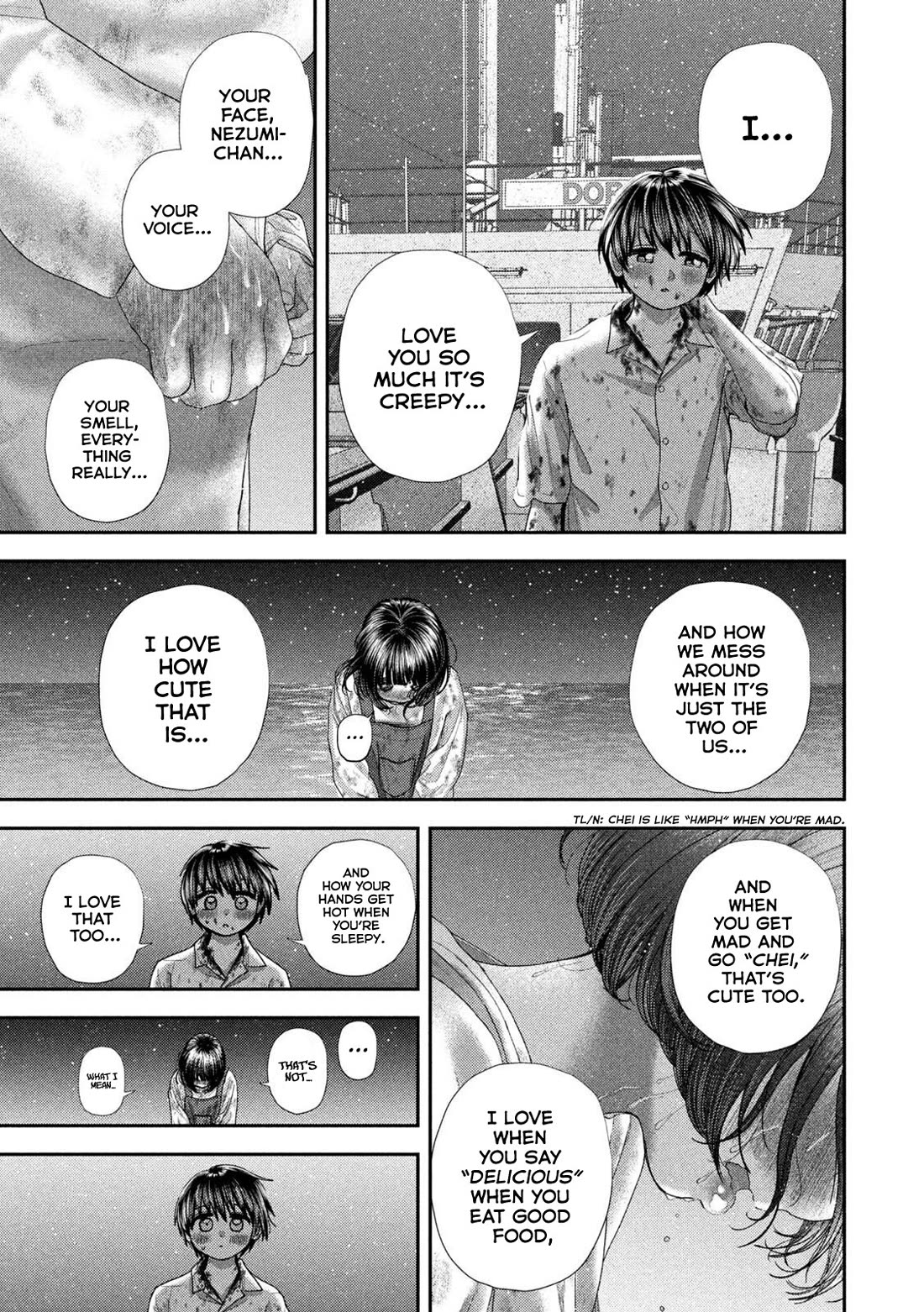 Nezumi's First Love Chapter 87 page 17 - Chapter 87: Sin and Love