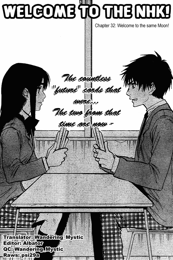 NHK ni Youkoso! Chapter 32 page 1 - Chapter 32: Welcome to the Same Moon!