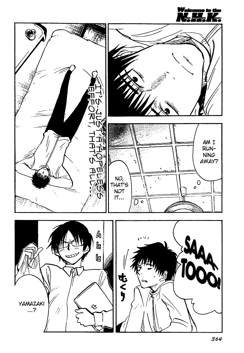 NHK ni Youkoso! Chapter 34 page 8 - Chapter 34: Welcome to the Revolution Bomb!