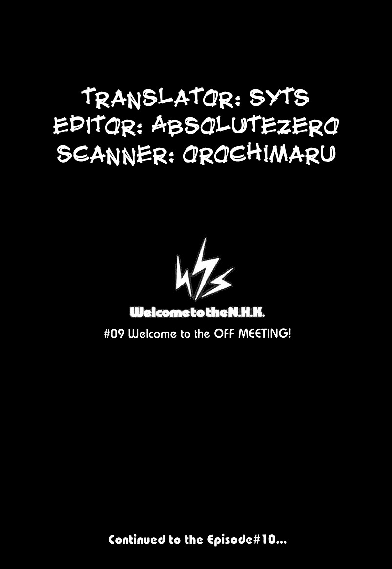 NHK ni Youkoso! Chapter 9 page 37 - Chapter 9: Welcome to the Offline Meeting!
