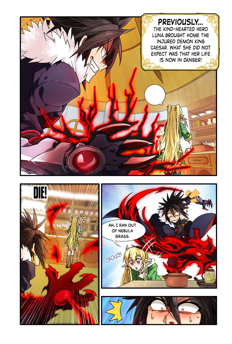 Ni Xi Ba Mo Wang! Chapter 3 page 2 - Chapter 3: Hero Raising Program