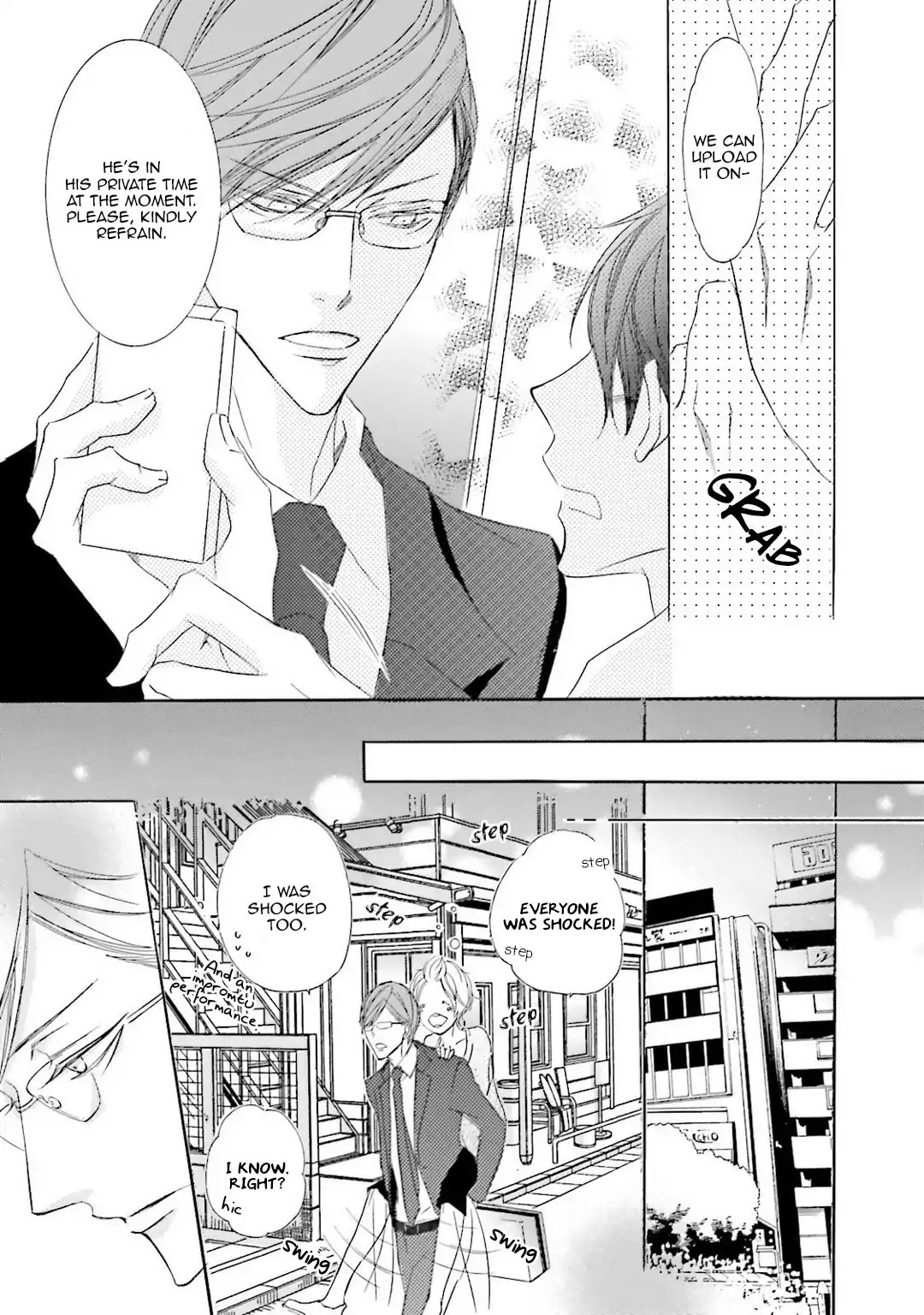 Nibiiro Musica Chapter 2.7-2 page 14 - Vol.2 Chapter 7.2: The violinist and the manager