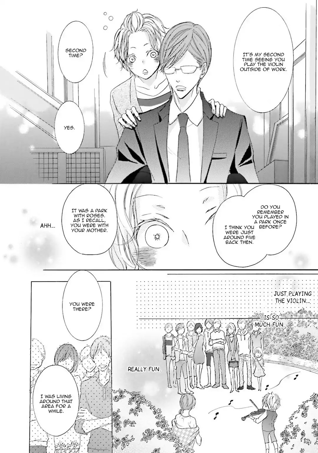 Nibiiro Musica Chapter 2.7-2 page 15 - Vol.2 Chapter 7.2: The violinist and the manager