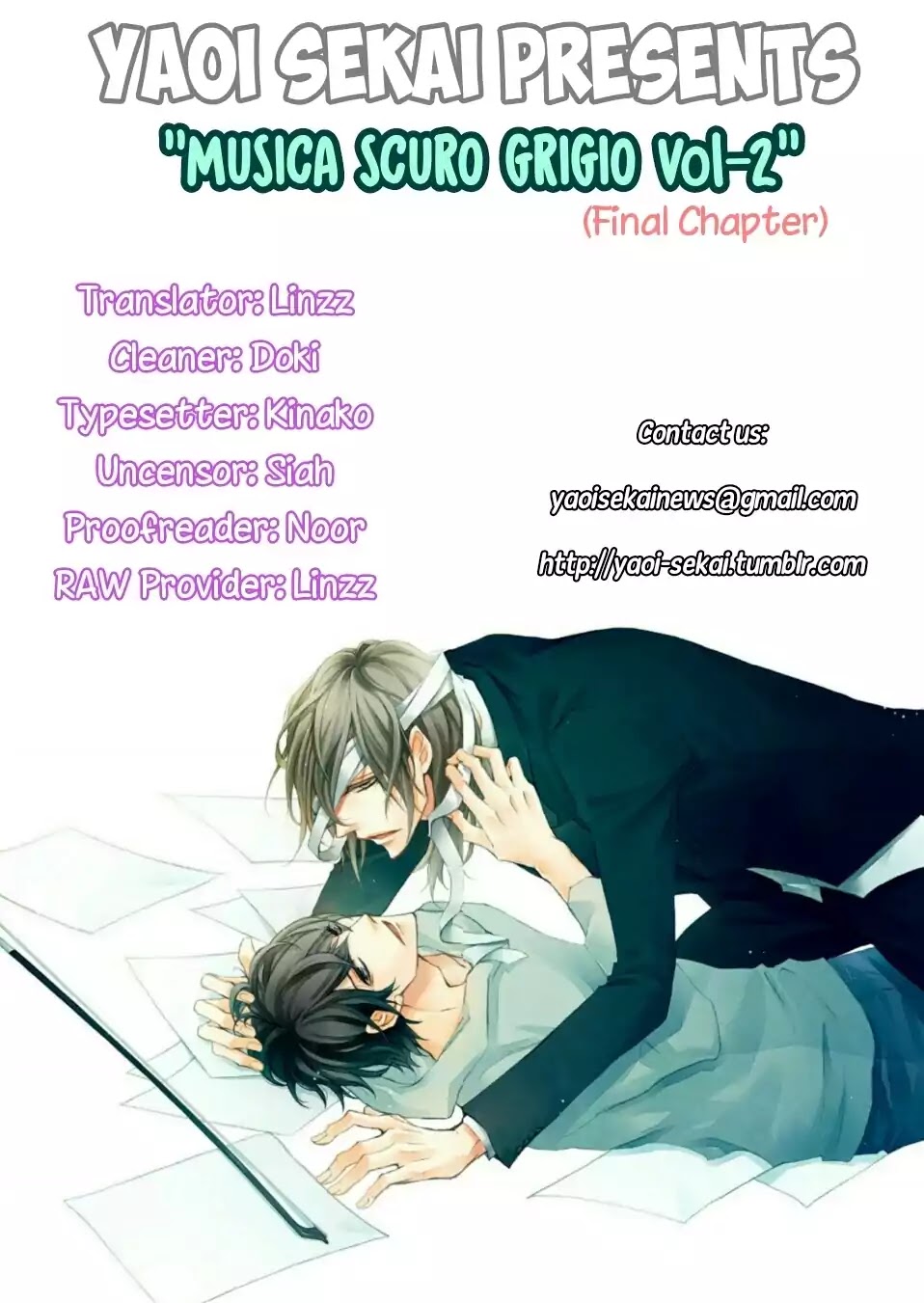 Nibiiro Musica Chapter 2.7 page 1 - Vol.2 Chapter 7: 7th movement