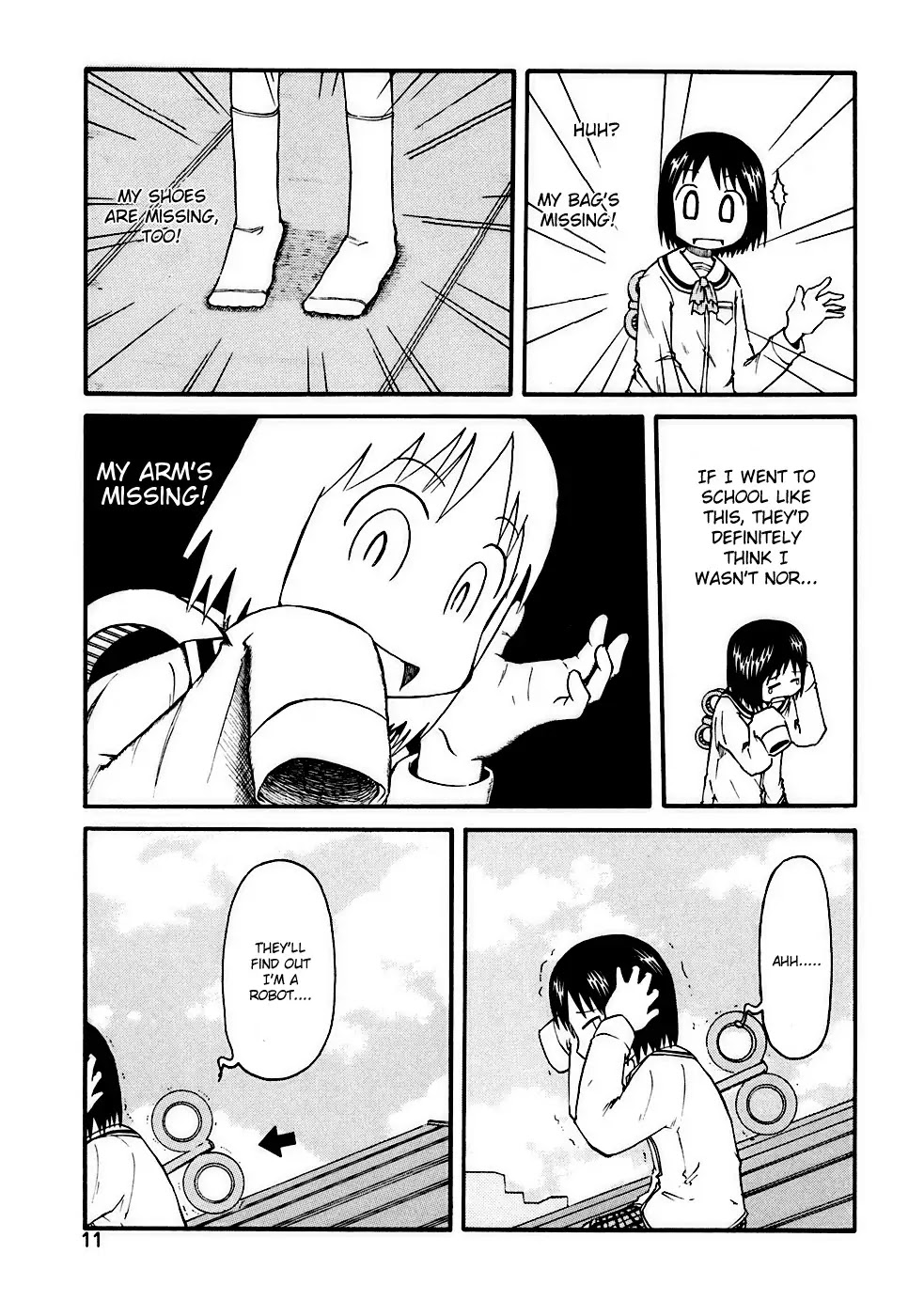 Nichijou Chapter 1 page 12 - Chapter 1