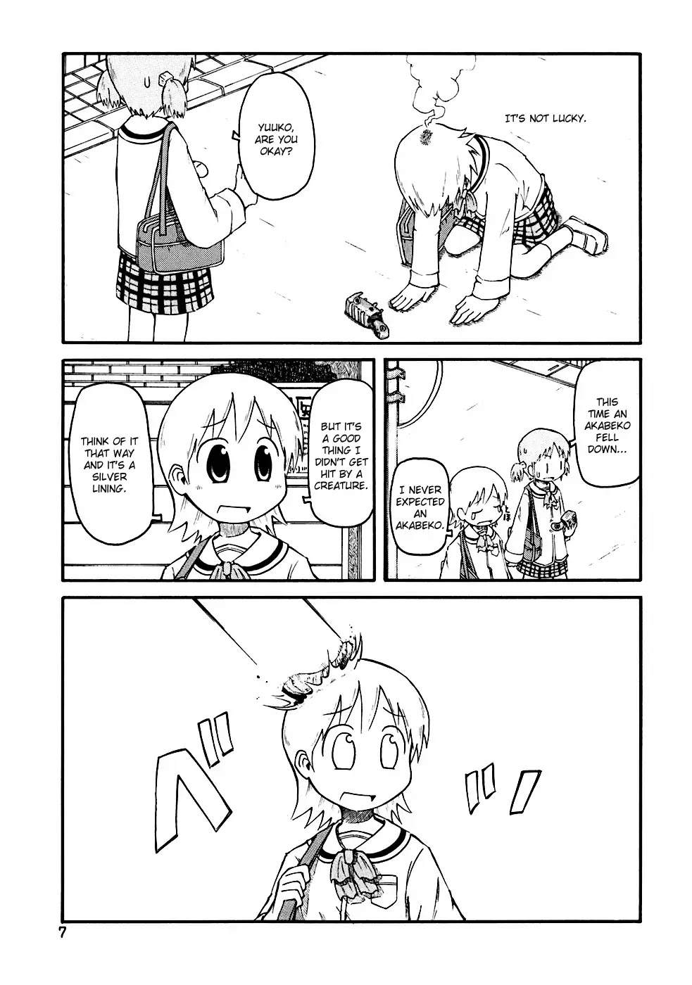 Nichijou Chapter 1 page 8 - Chapter 1