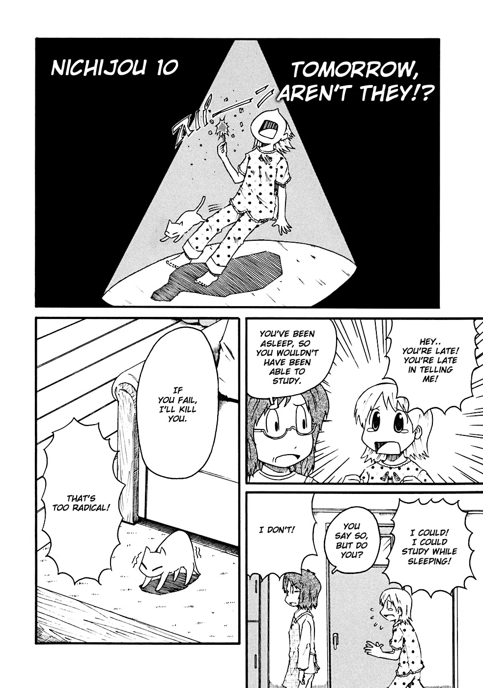 Nichijou Chapter 10 page 3 - Chapter 10