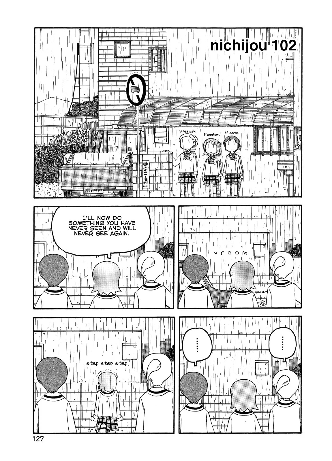 Nichijou Chapter 102 page 1 - Chapter 102