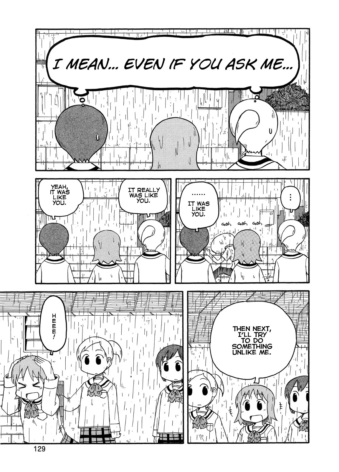 Nichijou Chapter 102 page 3 - Chapter 102