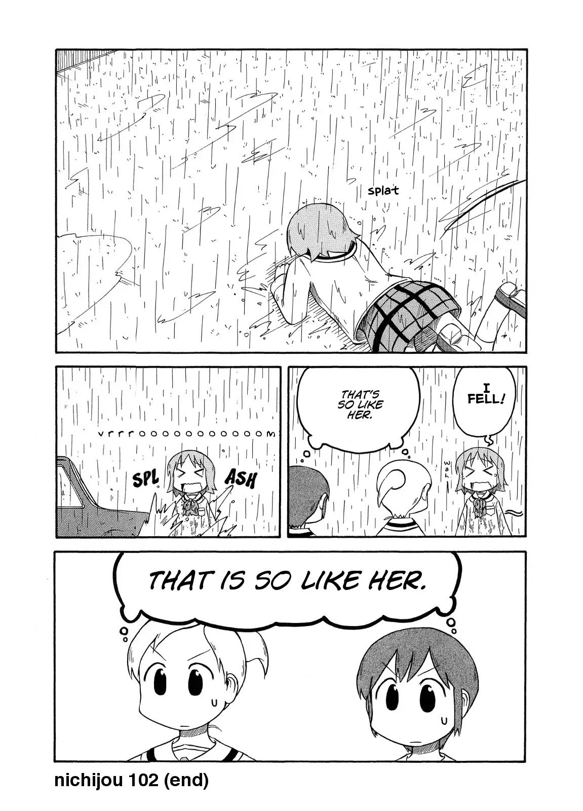 Nichijou Chapter 102 page 4 - Chapter 102