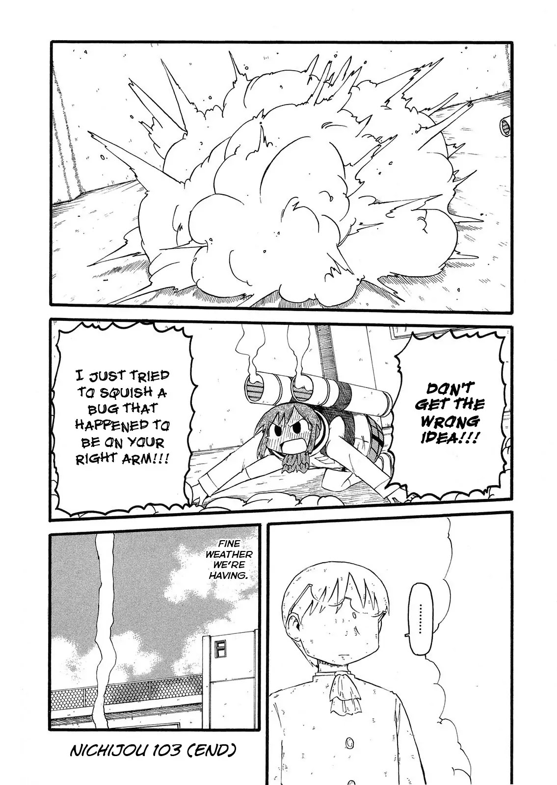 Nichijou Chapter 103 page 8 - Chapter 103