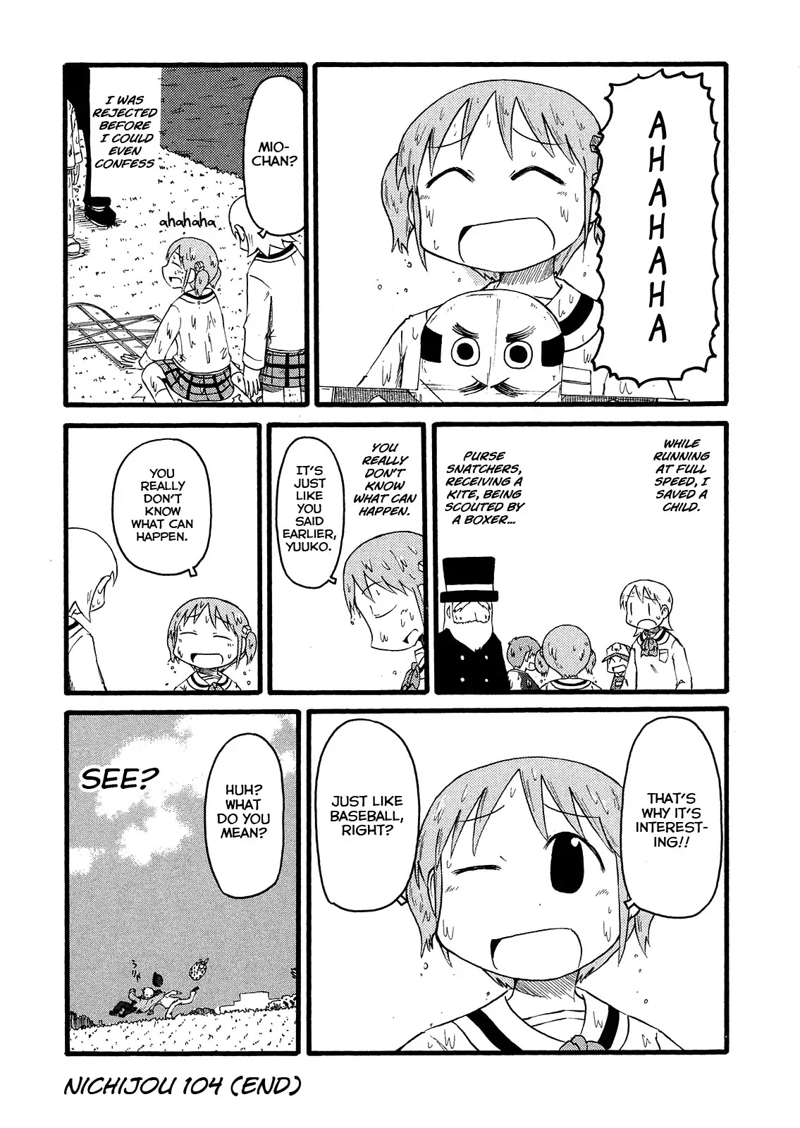 Nichijou Chapter 104 page 16 - Chapter 104