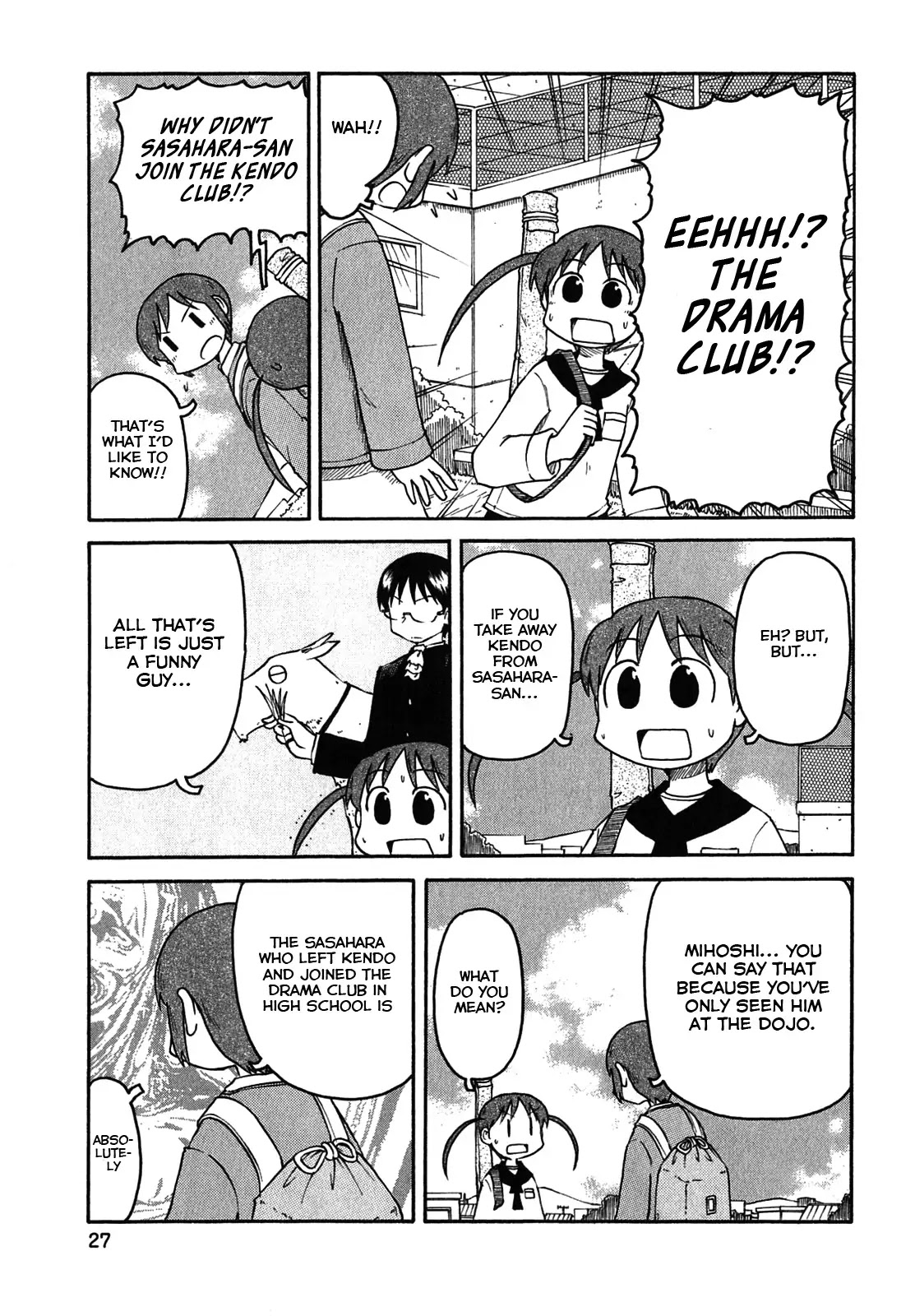 Nichijou Chapter 109 page 3 - Chapter 109