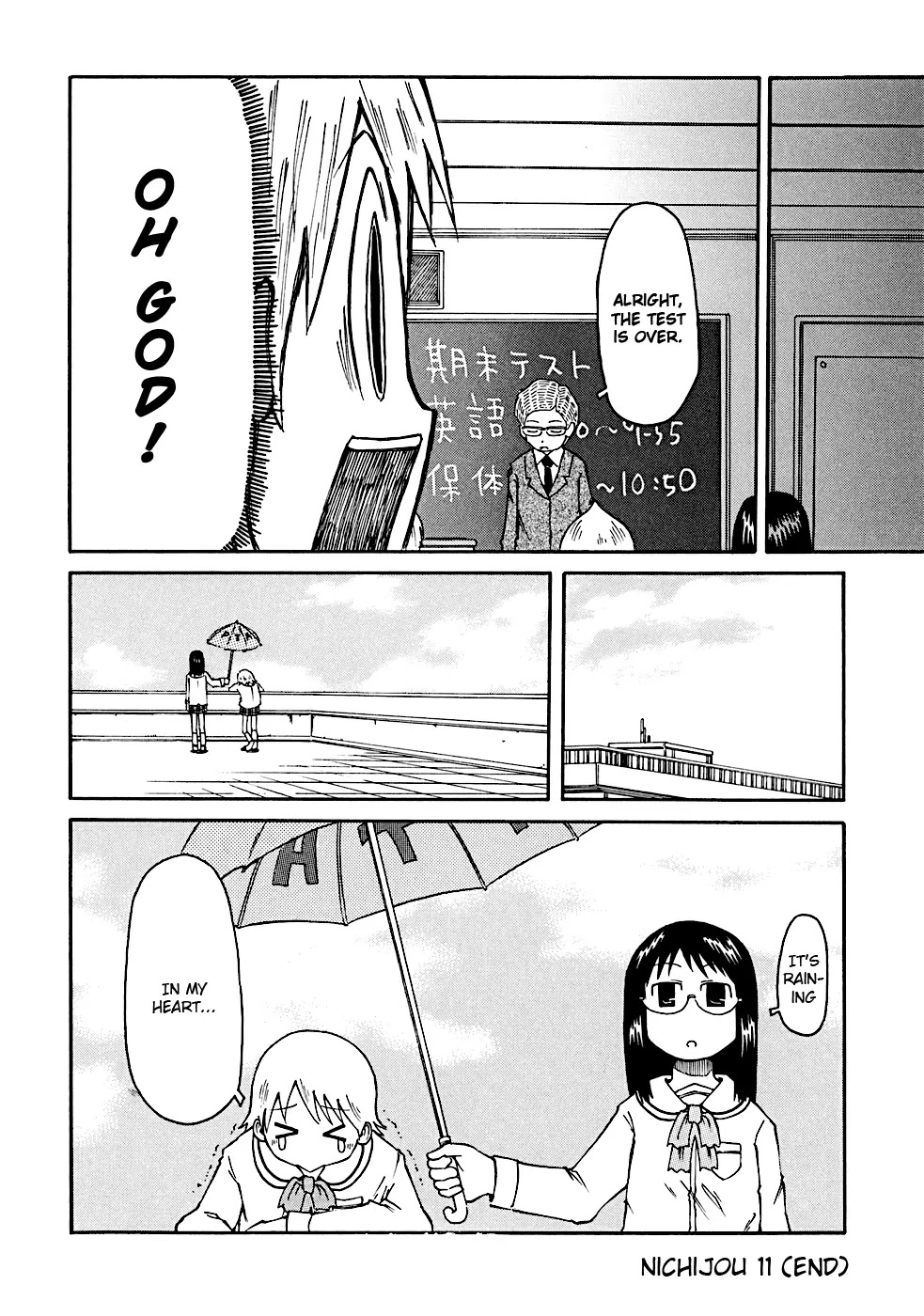 Nichijou Chapter 11 page 8 - Chapter 11