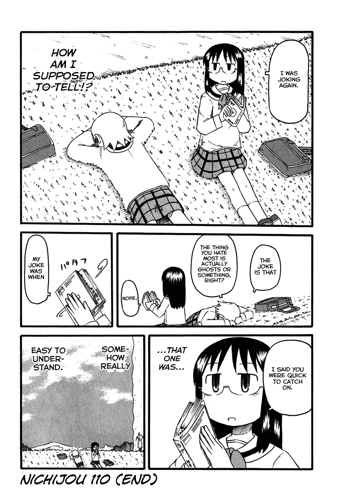 Nichijou Chapter 110 page 10 - Chapter 110