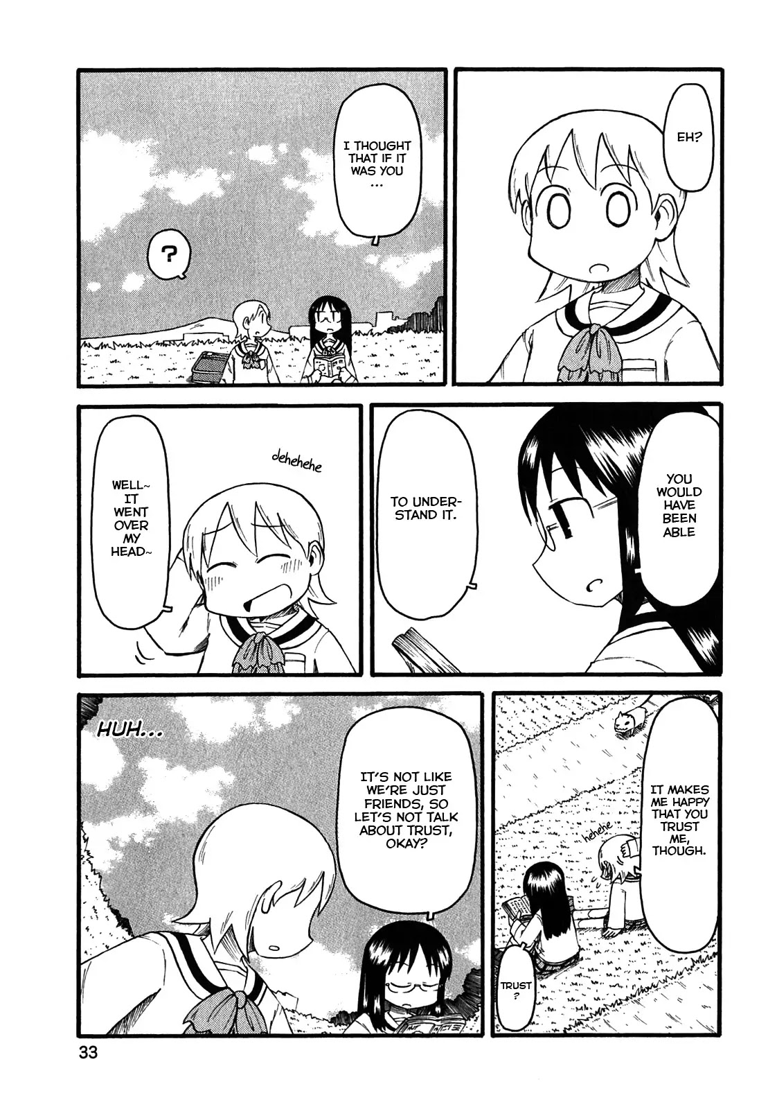 Nichijou Chapter 110 page 3 - Chapter 110