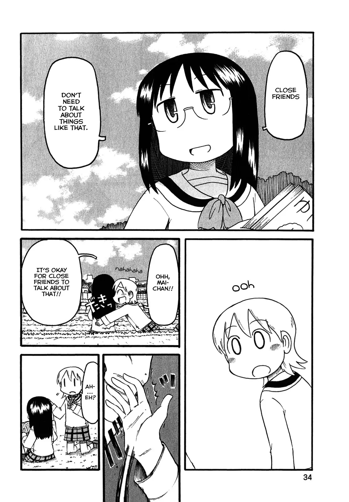 Nichijou Chapter 110 page 4 - Chapter 110