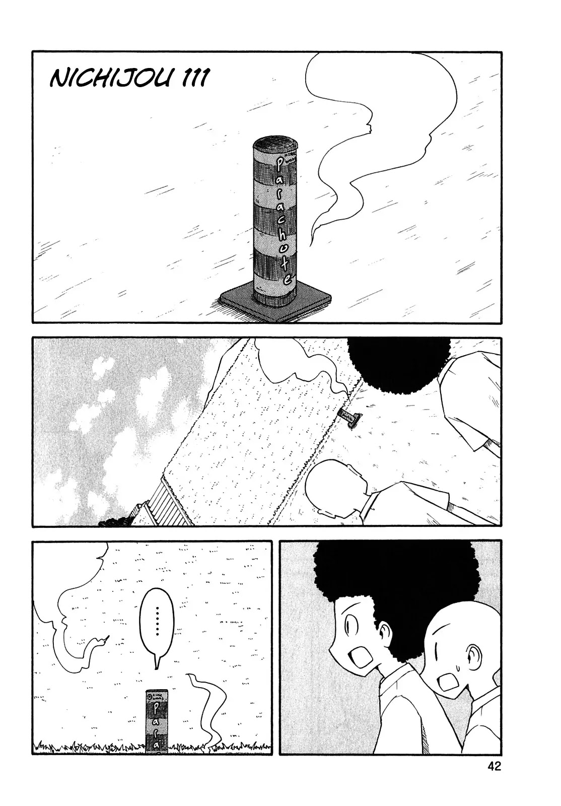 Nichijou Chapter 111 page 2 - Chapter 111