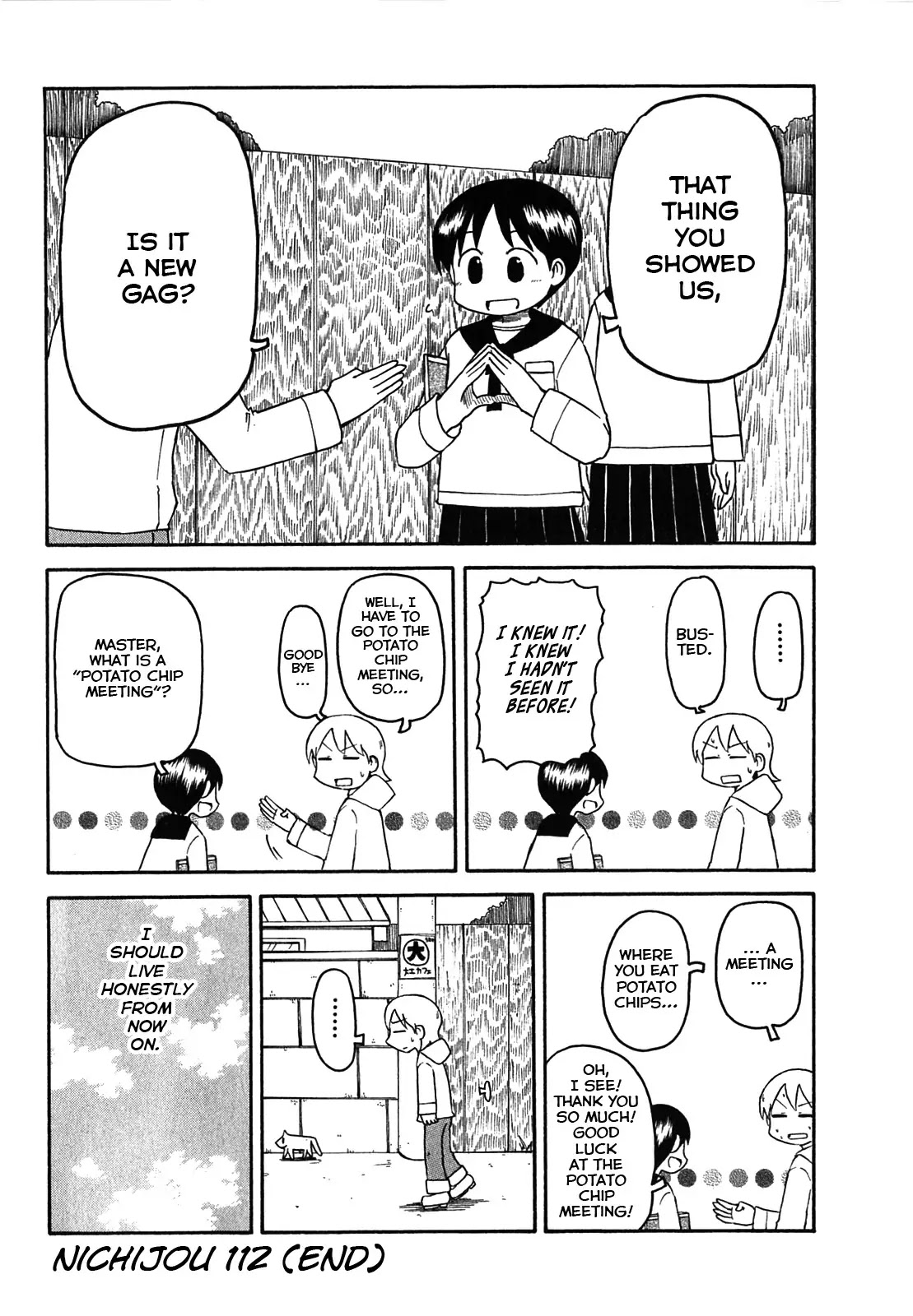 Nichijou Chapter 112 page 10 - Chapter 112