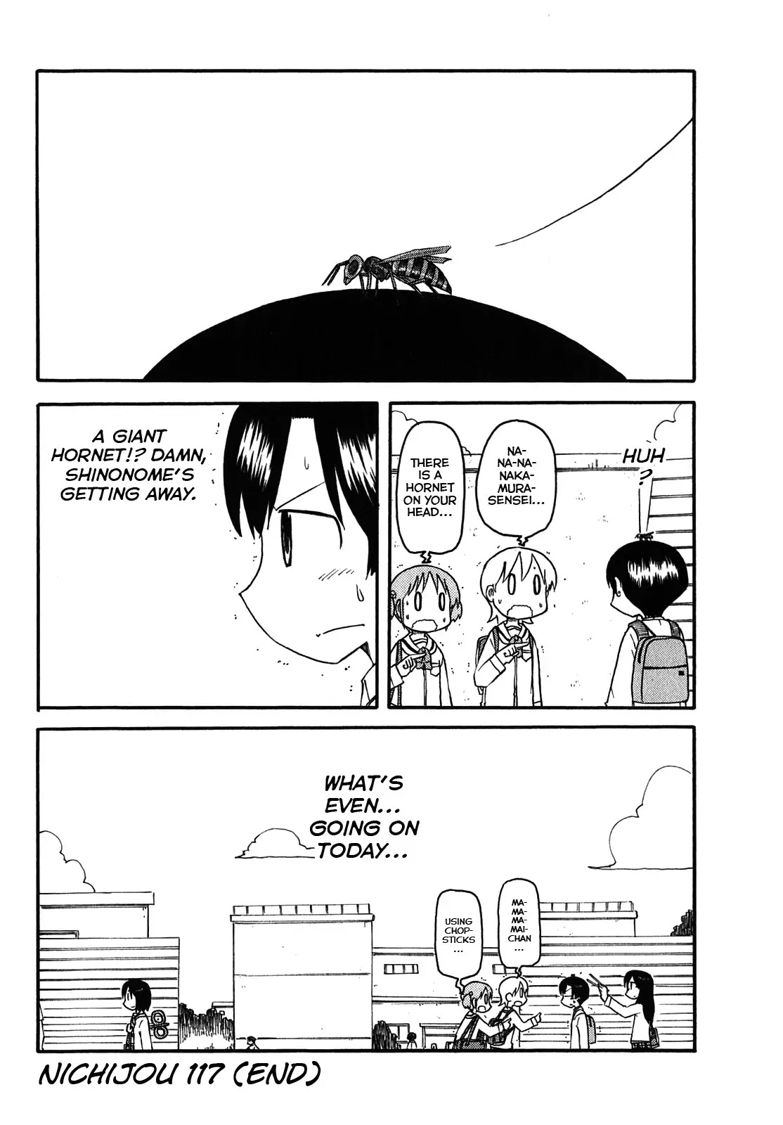 Nichijou Chapter 117 page 8 - Chapter 117