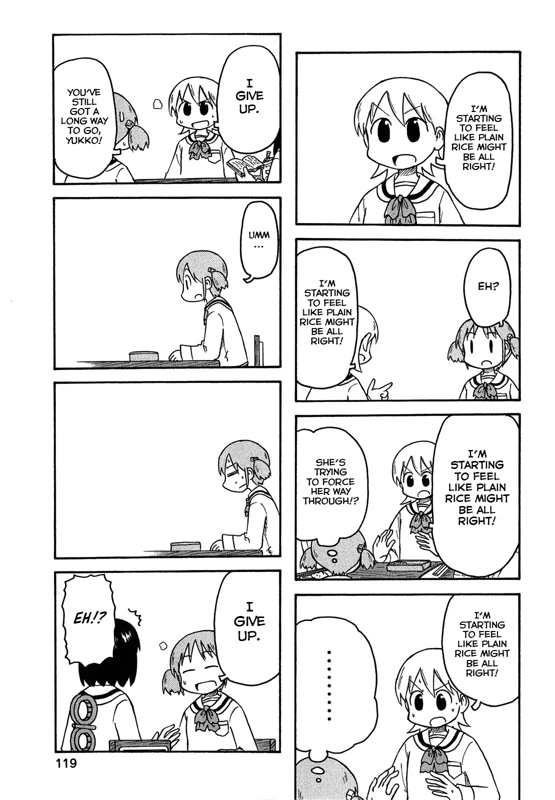 Nichijou Chapter 119 page 5 - Chapter 119