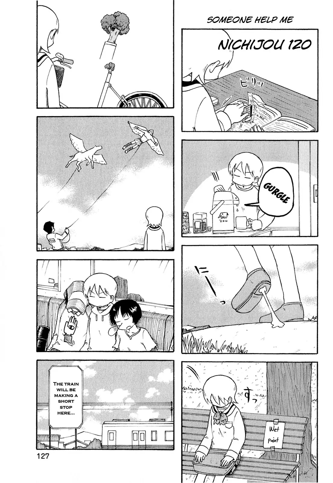 Nichijou Chapter 120 page 1 - Chapter 120