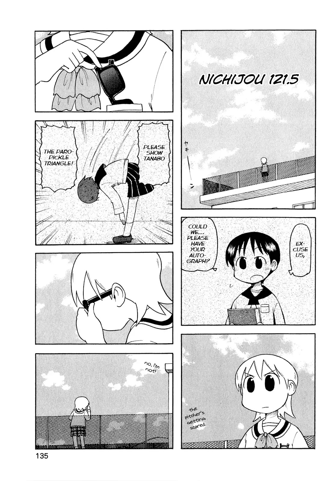 Nichijou Chapter 121.5 page 1 - Chapter 121.5