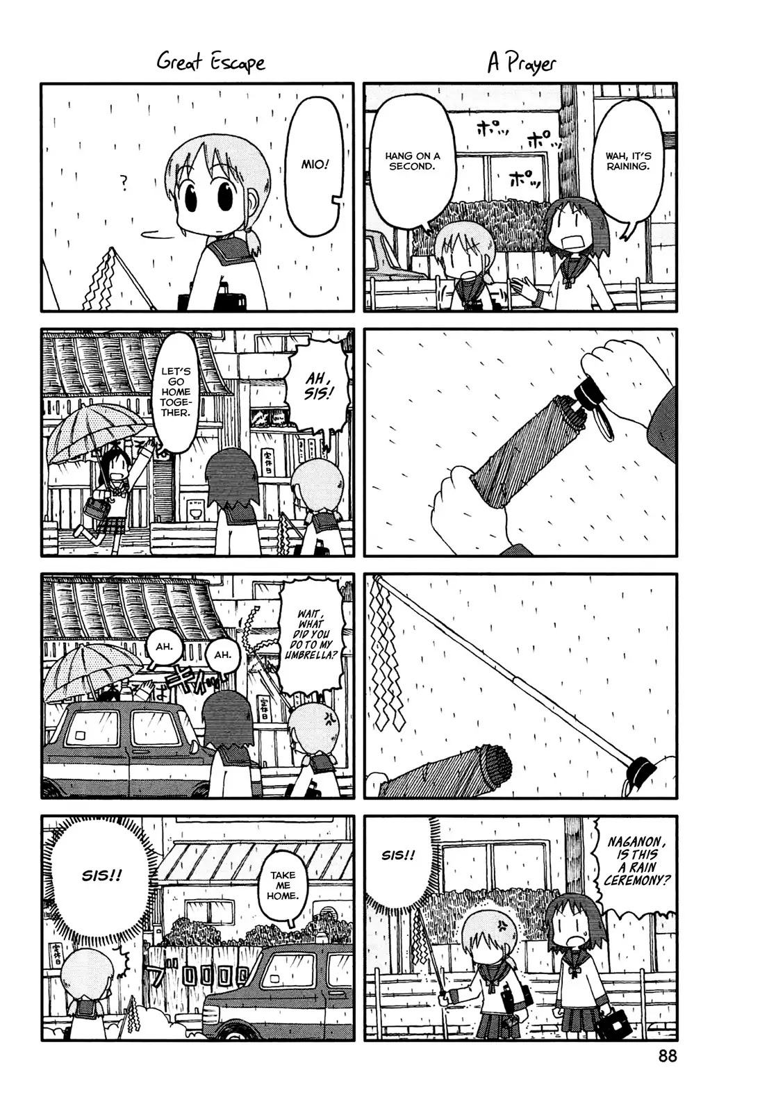 Nichijou Chapter 135 page 2 - Chapter 135